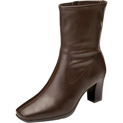 Aerosoles Women’s Cinnamon Heeled Bootie – Brown (7M)