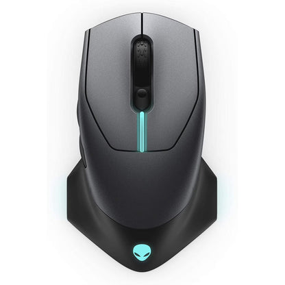 Alienware - AW610M-D Wired/Wireless Optical Gaming Mouse with RGB Lighting