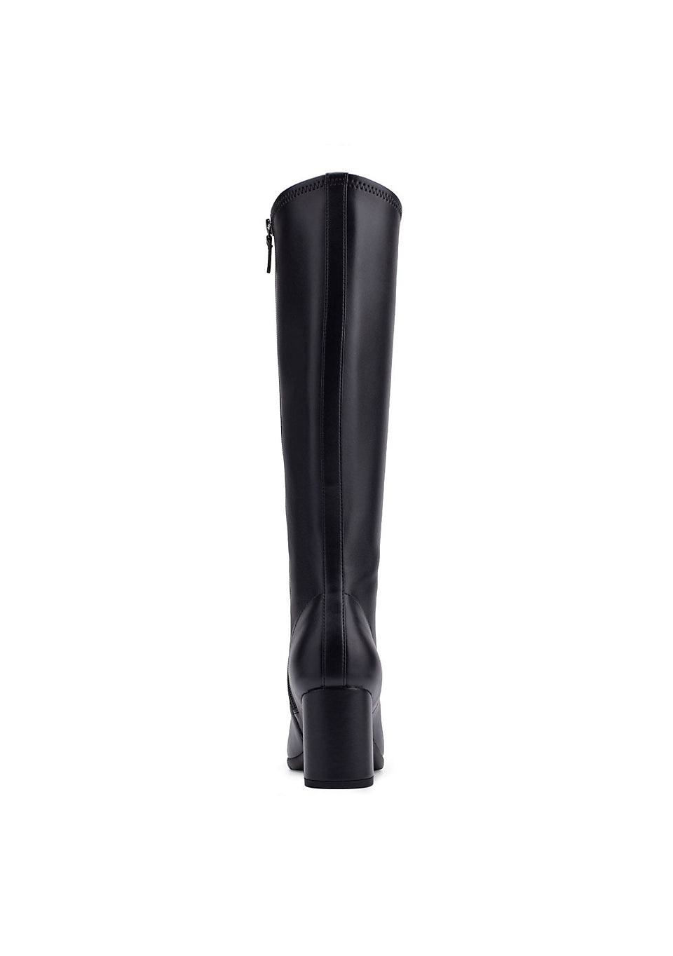 Aerosoles Womens Micah Tall B Black Faux Leather 7.5W