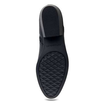 Aerosoles Aerosoles Womens Cayu Ankle B Black Faux Leather - Polyureth 9M