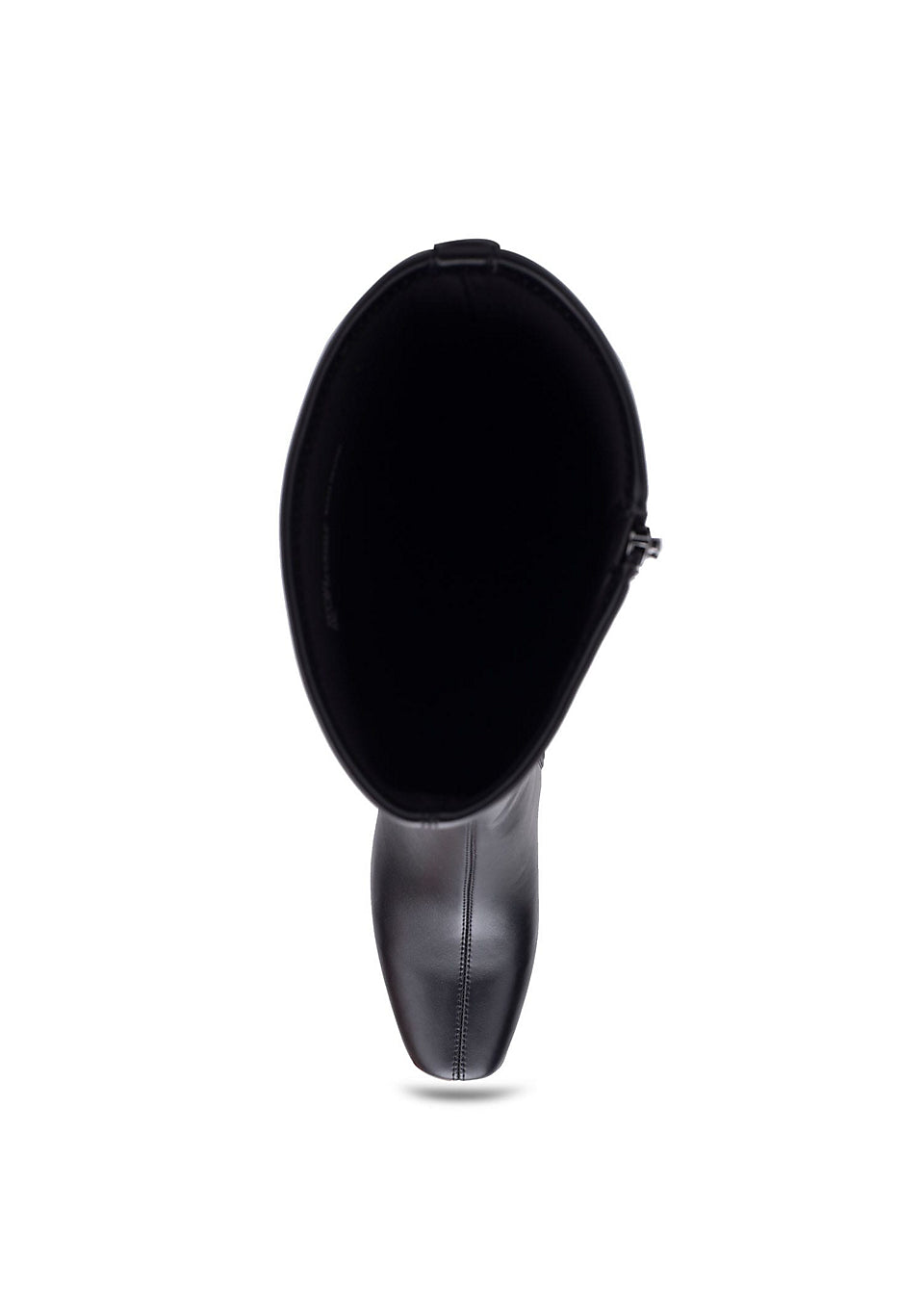 Aerosoles Womens Micah Tall B Black Faux Leather 7.5W