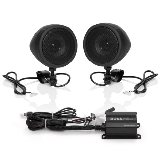 Boss MCBK420B 2.0 Speaker System - 600 W RMS - Vehicle Mount - Wireless Speaker