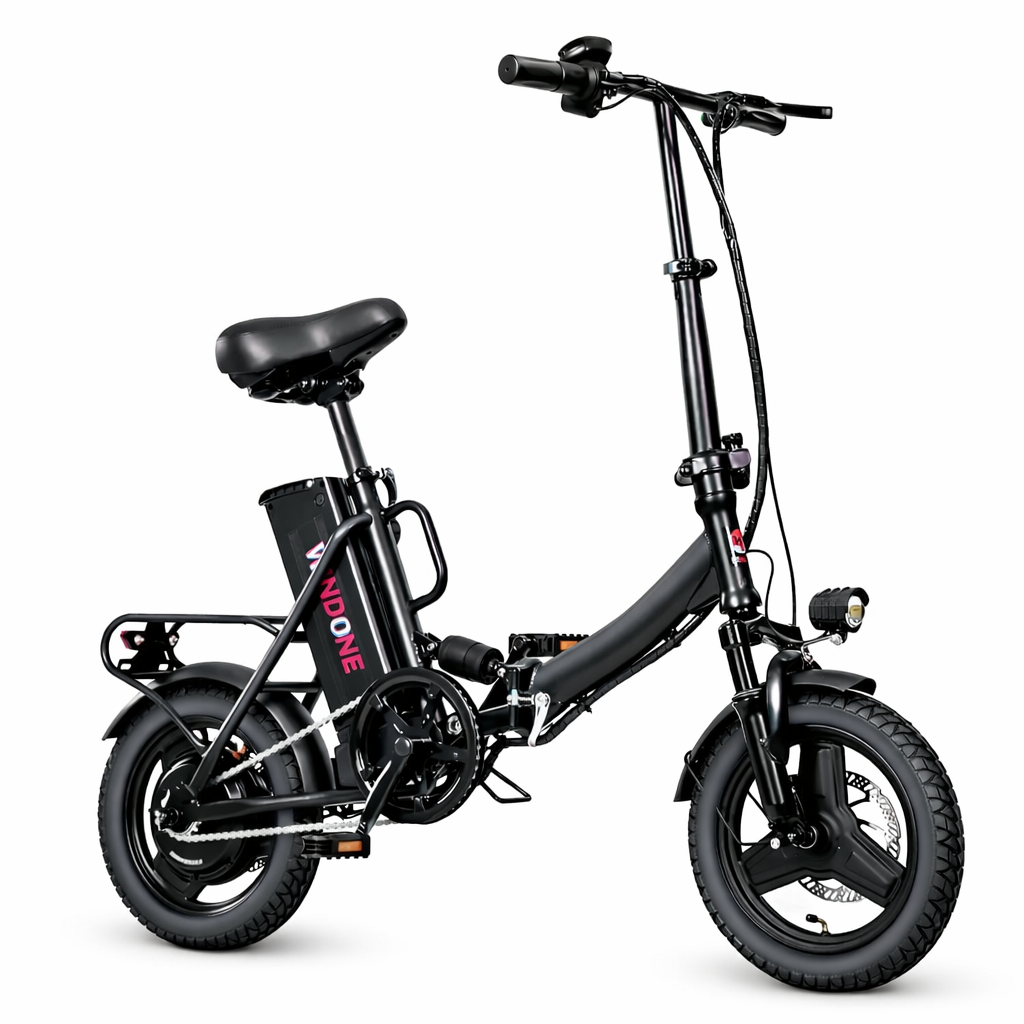 Windone S14 Electric Commuter Bike – 20MPH Foldable 14‑Inch E‑Bike
