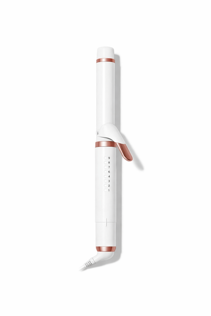 T3 - SinglePass Curl X 1" Ceramic Extra-Long Barrel Curling Iron - White