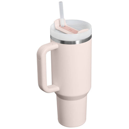Stanley 40 oz Stainless Steel H2.0 FlowState Quencher Tumbler Rose Quartz 2.0