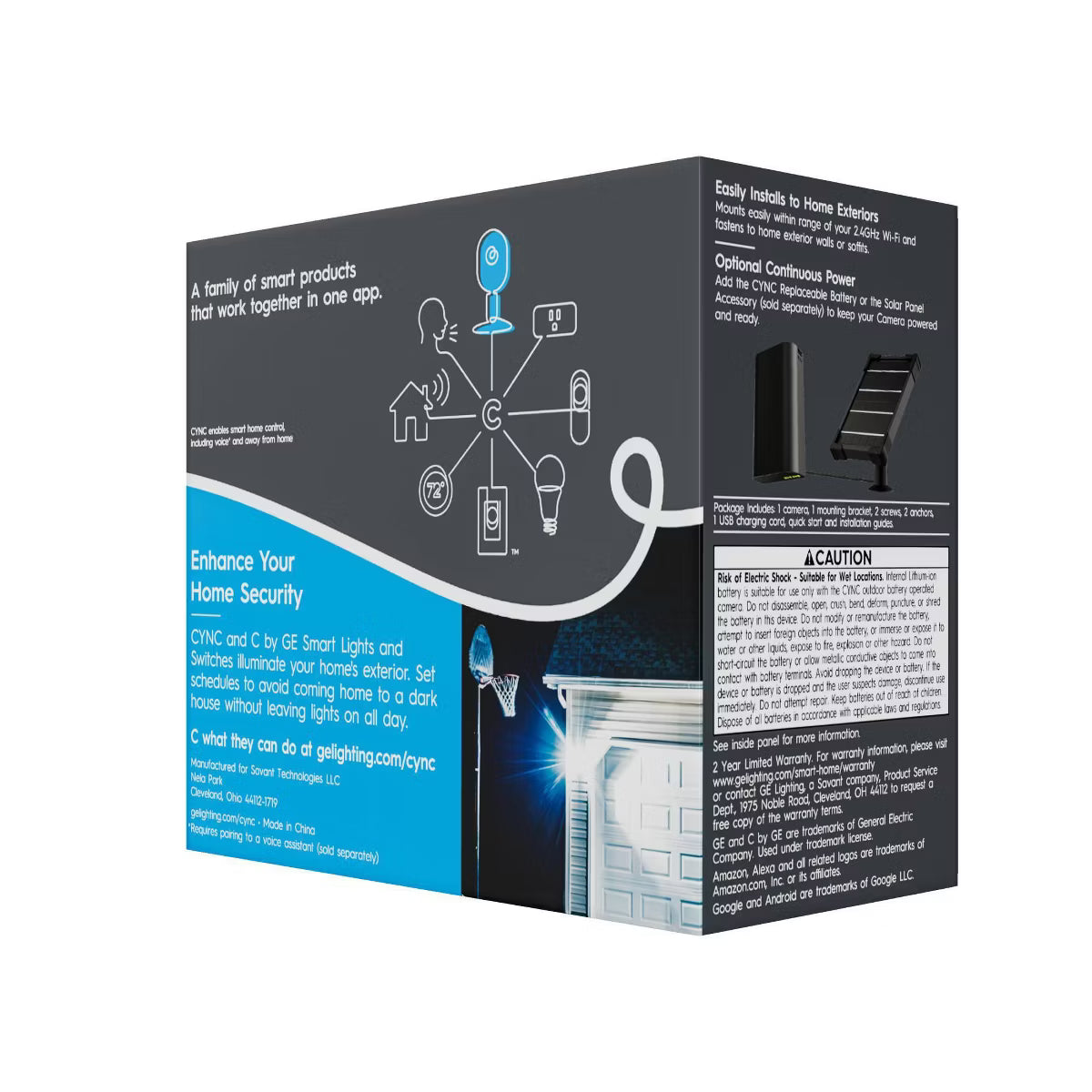 GE CYNC Outdoor Battery Powered Camera