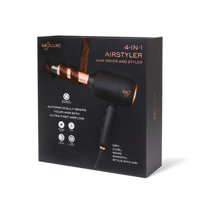 ion Luxe 4‑in‑1 Airstyler – Autowrap™ Ionic Styling System