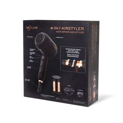 ion Luxe 4‑in‑1 Airstyler – Autowrap™ Ionic Styling System