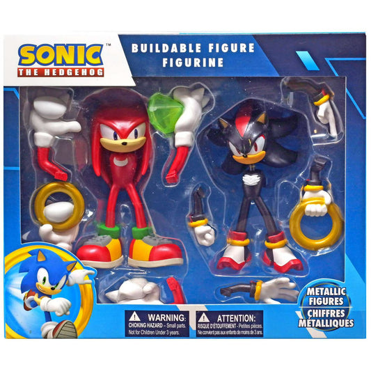 Sonic the Hedgehog – Metallic Knuckles / Metallic Shadow Action Figures