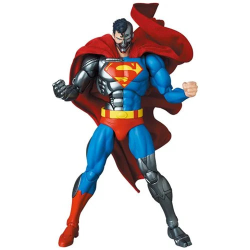 Return of Superman Cyborg Superman Mafex Action Figure
