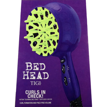 TIGI Bed Head Curls in Check 1875 Watt Diffuser Hair Dryer