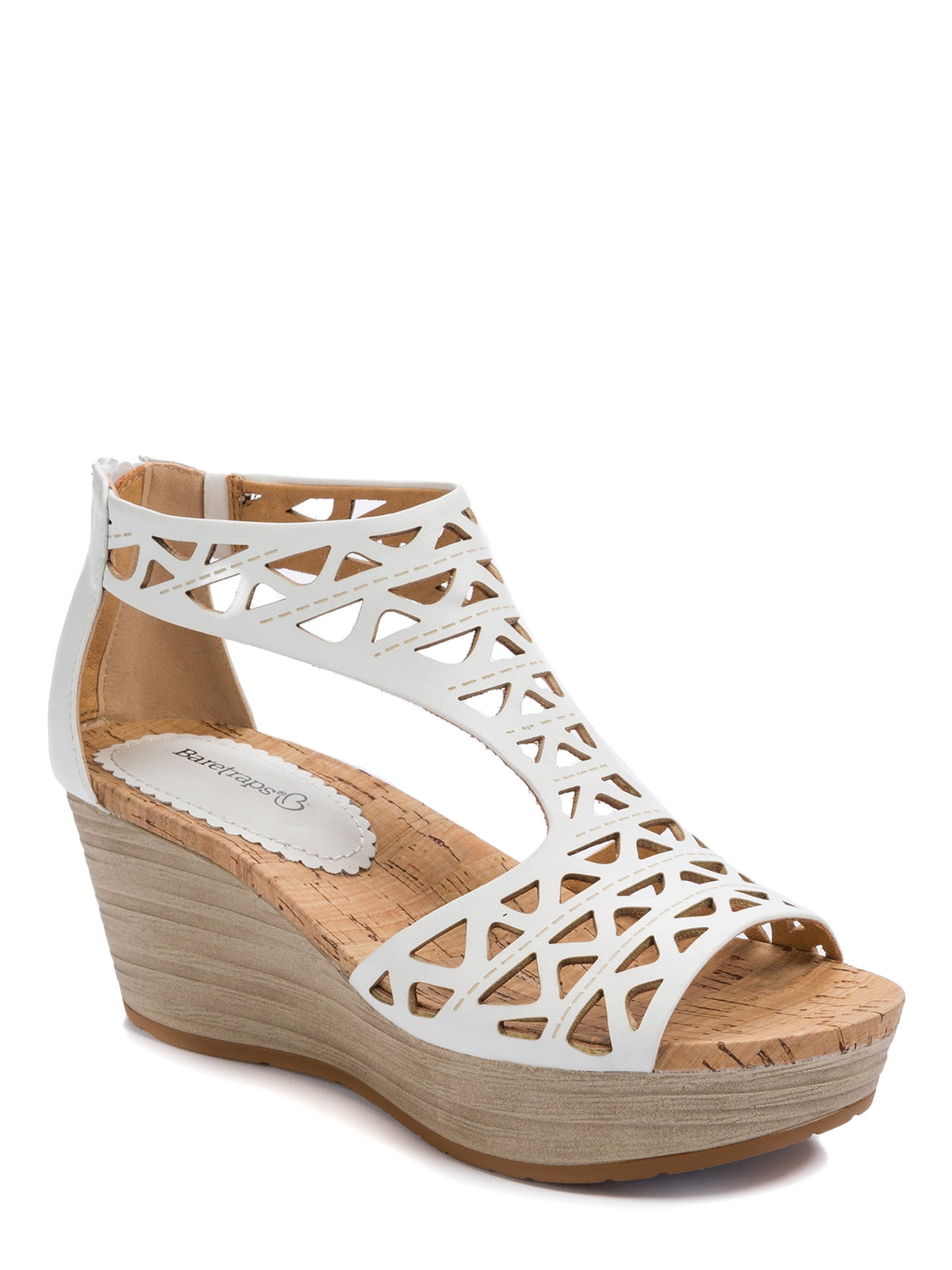 Baretraps Miriam wedge sandals in white
