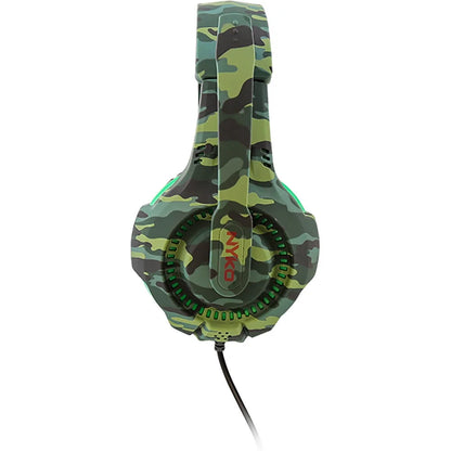 NYKO Technologies NYKO80824 Universal Combat Headset - Green Camo