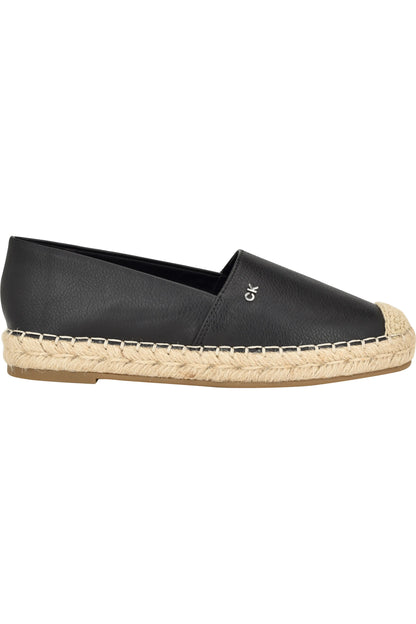 Calvin Klein Popular Espadrille Flat, Black (Size 10)