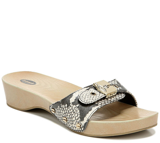 Dr. Scholl's Classic Slide sandals in Ventura Snake