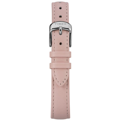 Timex Crystal Bloom Watch with Leather Strap - Pink TW2R66600JT