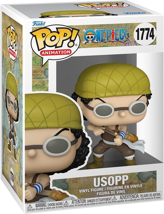 Funko POP Animation: One Piece Usopp 3.9-in Vinyl Figure