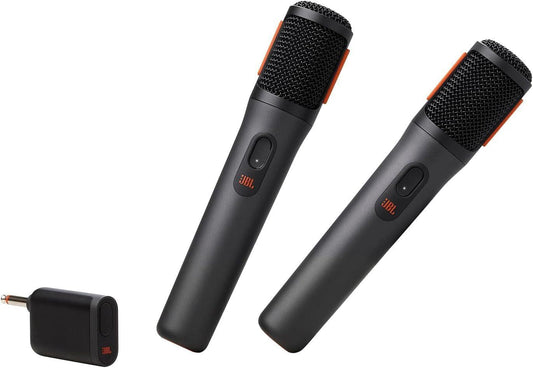 JBL PartyBox Wireless Mic – 2× Digital Wireless Microphones