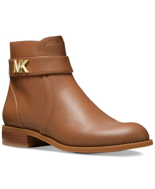 Michael Kors Jilly flat booties in luggage