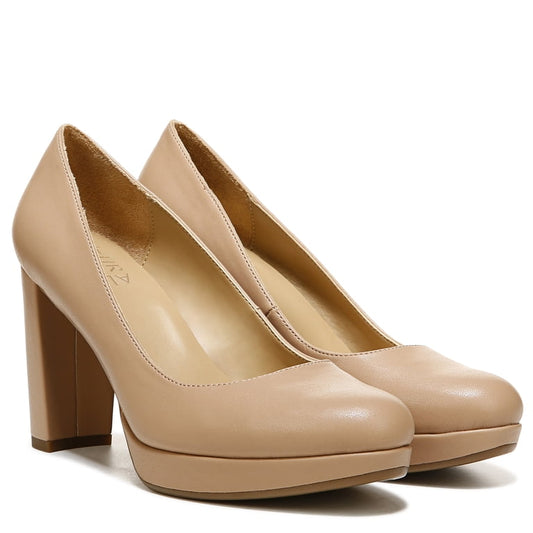 Naturalizer Berlin platform pump in Barely Nude