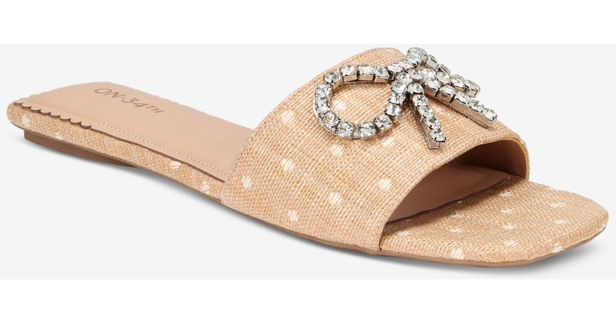 On 34th Jazziee Natural Polka Dot