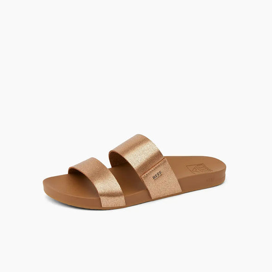 REEF Cushion Vista women's sandal in Copper Tan