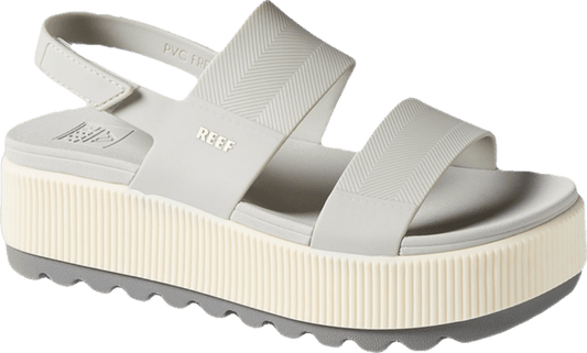 REEF Water Vista Higher platform sandals in Fog