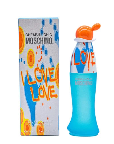 Moschino I Love Eau de Toilette Spray for Women, 3.4 Fluid Ounce
