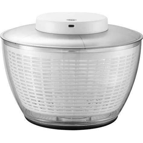 Cook With Color 4.5qt Round Electric Salad Spinner