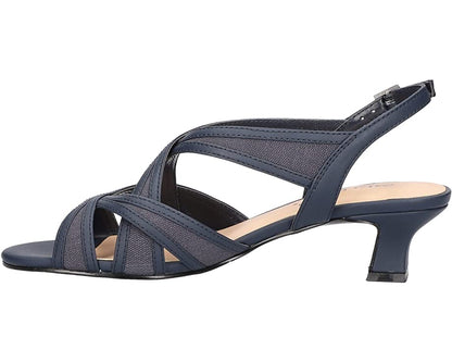 Easy Street Women’s Tristen Dress Sandal – Black (8M)